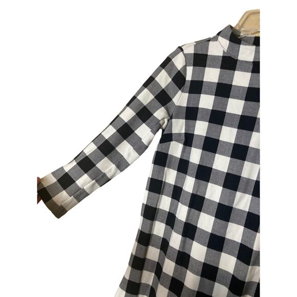 NWT Talbots Buffalo Check Mock Turtle Dress Size P(Petite) (2) - Picture 7 of 14